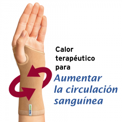 Attelle de poignet Actimove pour arthrite, couleur beige, taille XL