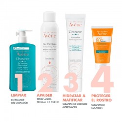 AVÉNE Cleanance Crema solare viso SPF50+ DUPLO 2x50ml