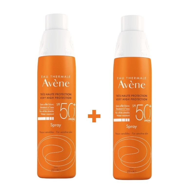 AVÈNE Sonnenschutzspray SPF50+ DUPLO 2x200ml AVÈNE Sonnenschutzspray SPF50+ DUPLO 2x200ml