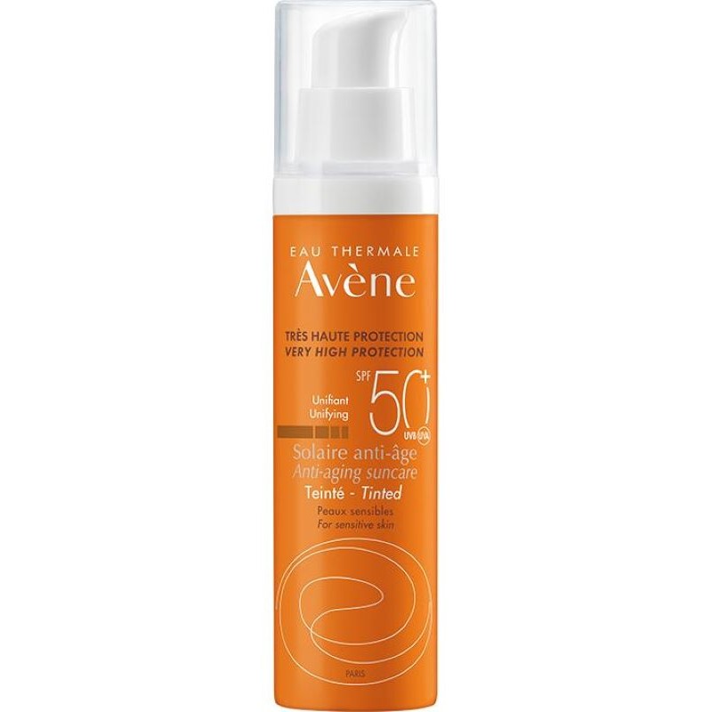 AVENE Anti-Aging Sun Cream SPF50+ with Color 50ml