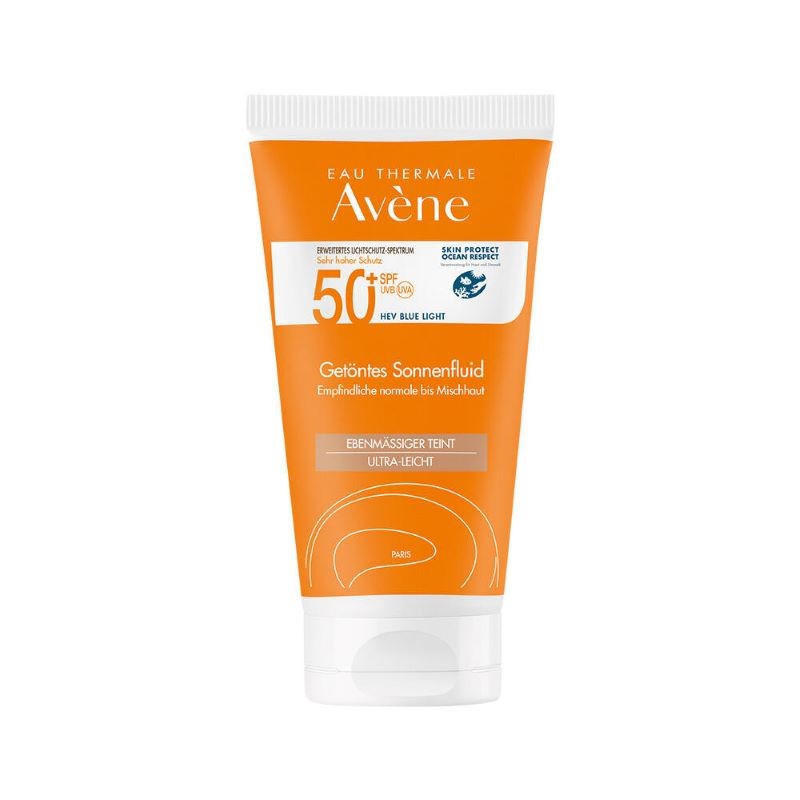 AVENE Solar Dry Touch Gesichtsfluid SPF50+ mit Farbe 50ml AVENE Solar Dry Touch Gesichtsfluid SPF50+ mit Farbe 50ml