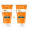 AVÈNE Crème Solaire Fluide Peaux Sensibles Normales à Mixtes SPF50+ DUPLO 2x50 ml