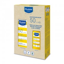MUSTELA Latte Solare Protezione Altissima SPF 50+ (100ml) + Stick Solare Protezione Alta SPF 50+ 9ml