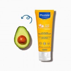 MUSTELA Pack Crème Solaire Bébé SPF50+ Spray 200 ml + Lait Solaire SPF50+ (40 ml)