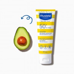 MUSTELA Spray Solaire Bébé SPF50+ (200 ml) + Crème Solaire Visage SPF50+ (40 ml)