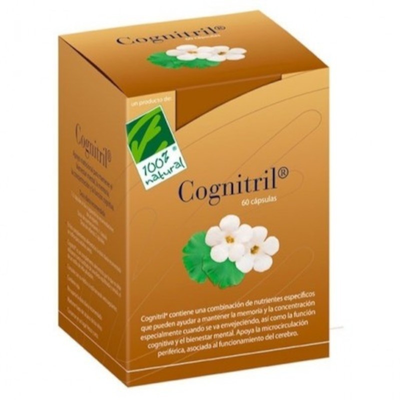 Cognitril 100% Naturel 60 Gélules (Nouvelle Formule) Cognitril 100% Naturel 60 Gélules (Nouvelle Formule)