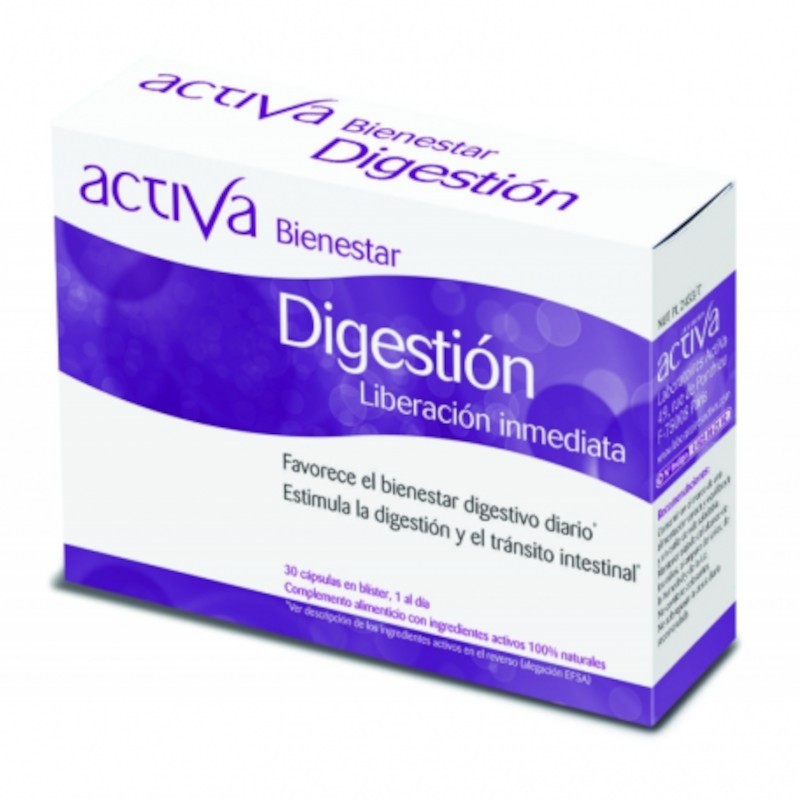 Activa Wellbeing Digestion 30 Capsules Activa