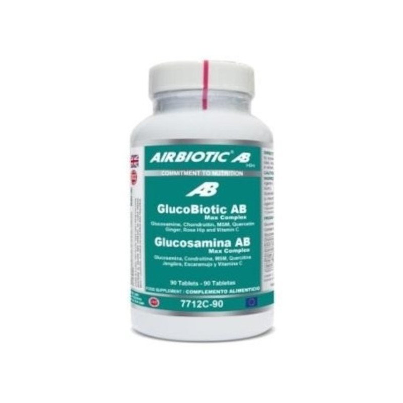 Airbiotic Glucosamine Max AB Complex 90 Tablets Airbiotic Glucosamine Max AB Complex 90 Tablets