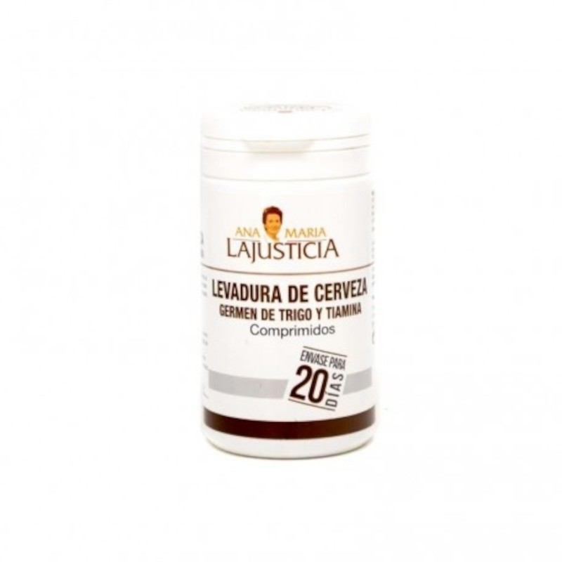 Ana María Lajusticia Bierhefe mit Weizenkeimen und Thiamin (B1) 80 Tabletten