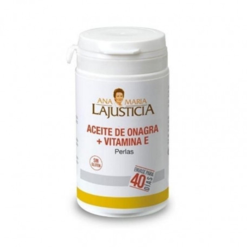 Ana María Lajusticia Huile d'onagre + Vitamine E 80 Perles