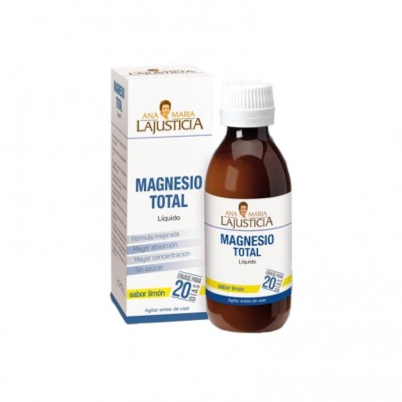 Ana María Lajusticia Total Magnesium Liquid Zitronengeschmack 200ml