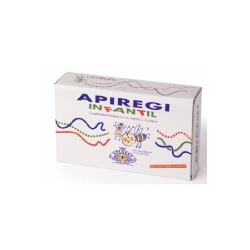 Apiregi Infantil (J. Real + Vit. + Minerais) 24 Frascos de 10 ml Apiregi Infantil (J. Real + Vit. + Minerais) 24 Frascos de 10 ml