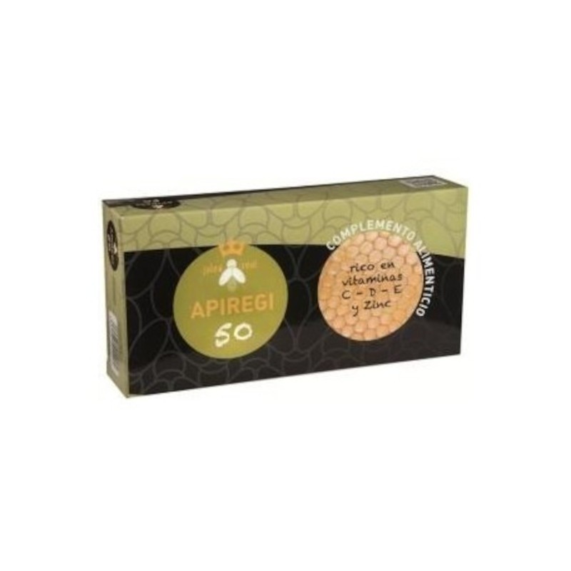 Apiregi i-50 (J. Real + Vit. + Miner.) 24 Ampollas De 10 ml Apiregi i-50 (J. Real + Vit. + Miner.) 24 Ampollas De 10 ml