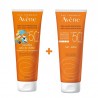 AVÈNE Children's Sun Milk SPF 50+ (250ml) + Adult Sun Milk SPF 50+ (250ml)