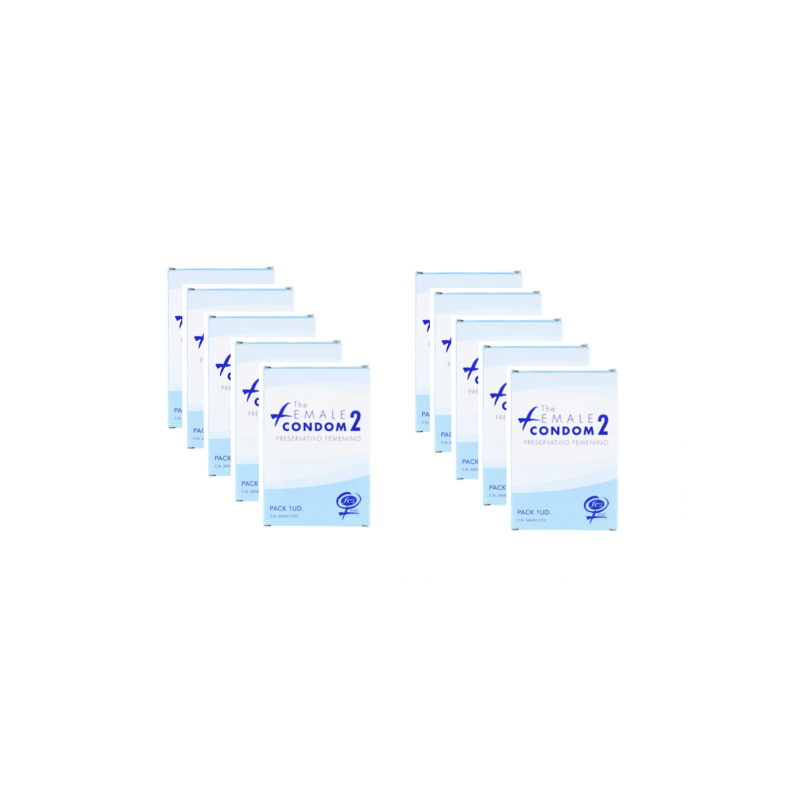 Female Condom Pack 10 units Female Condom Pack 10 units