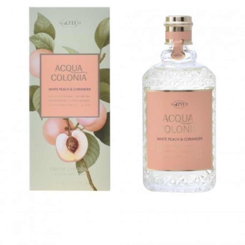 4711 Acqua Colonia White Peach & Coentro Eau de Cologne Perfume Spray Unissex 170 ml