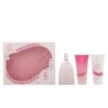 Aire Sevilla Fresh Rose Water Body Moisturizing Set + Eau de Toilette + Exfoliating Shower Gel