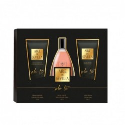 Aire Sevilla Solo Tu Case EDT 150 ml + Hydratant Corps 150 ml + Gel Douche 150 ml
