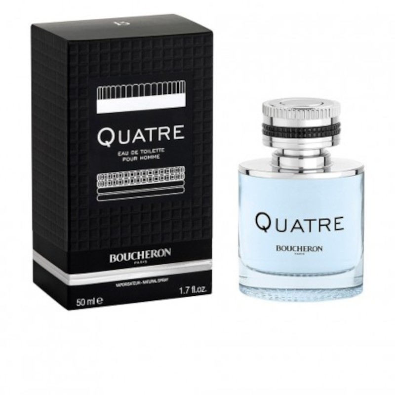 Boucheron Quatre EDT Herrenparfüm Verdampfer 50 ml