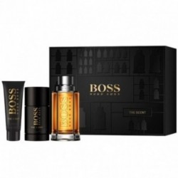 Hugo Boss The Scent Geschenkpaket Eau de Toilette 100 ml + Deodorant 150 ml + Duschgel 50 ml