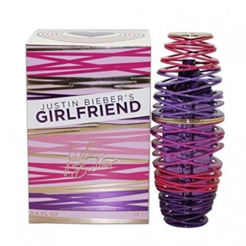 Justin Bieber Girlfriend Eau de Parfum für Frauen, Verdampfer, 50 ml