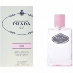Les Infusions De Prada Rose Eau De Parfum Profumo Spray da Donna 100 ml