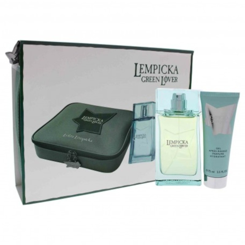 Lolita Lempicka Set Green Lover Eau de Toilette for Men + After Shave Lotion