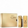 Paco Rabanne Coffret 1 Million Eau De Toilette pour Homme Vaporisateur 50 ml + Gel Douche 100 ml + Vaporisateur de Voyage 10 ml