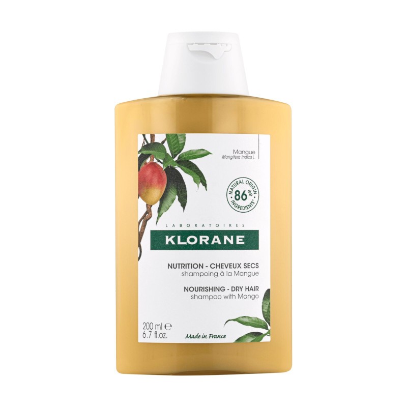 Klorane Shampoo Nutriente al Mango 200 ml Klorane Shampoo Nutriente al Mango 200 ml