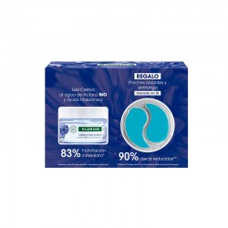 Crema Gel Klorane con Acqua di Fiordaliso BIO e Acido Ialuronico 50 ml + Patch Leviganti e Defaticanti Klorane in REGALO