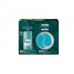 Klorane BIO Aquatic Mint Purifying Stick Mask 50 ml + Klorane Patches Suavizantes e Antifadiga de PRESENTE
