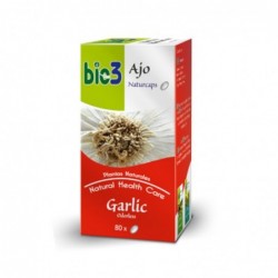 Bie3 Garlic Naturcaps 500 mg 80 Capsules Bio3