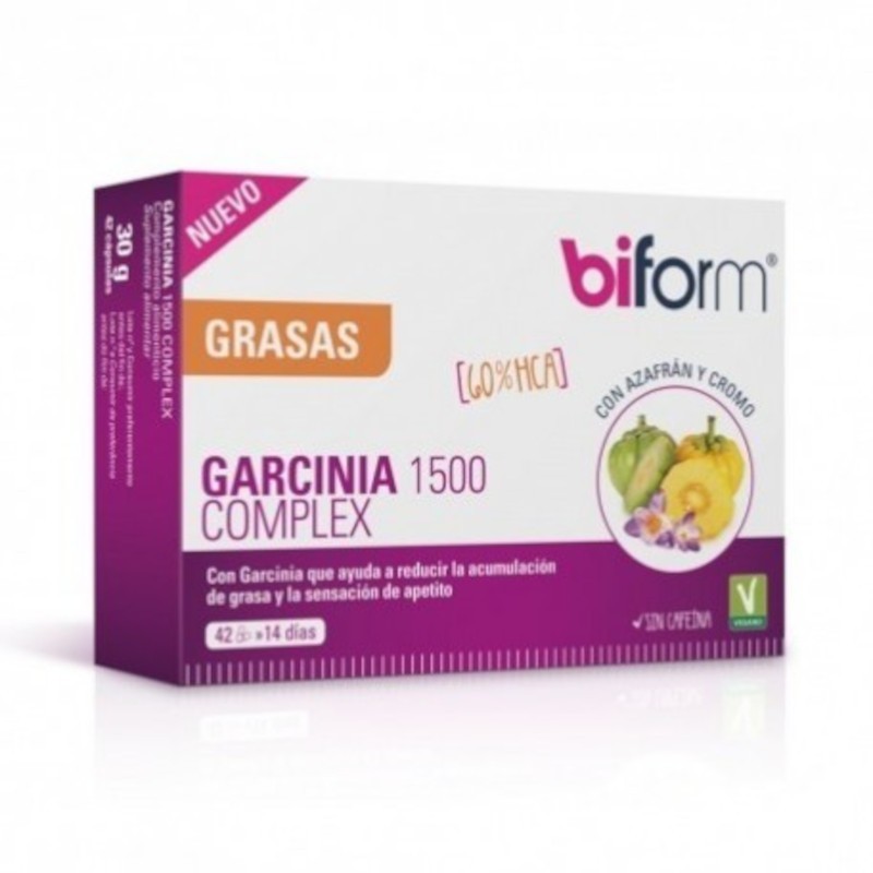 Biform Garcinia 1500 Complesso 42 Compresse Biform Garcinia 1500 Complesso 42 Compresse