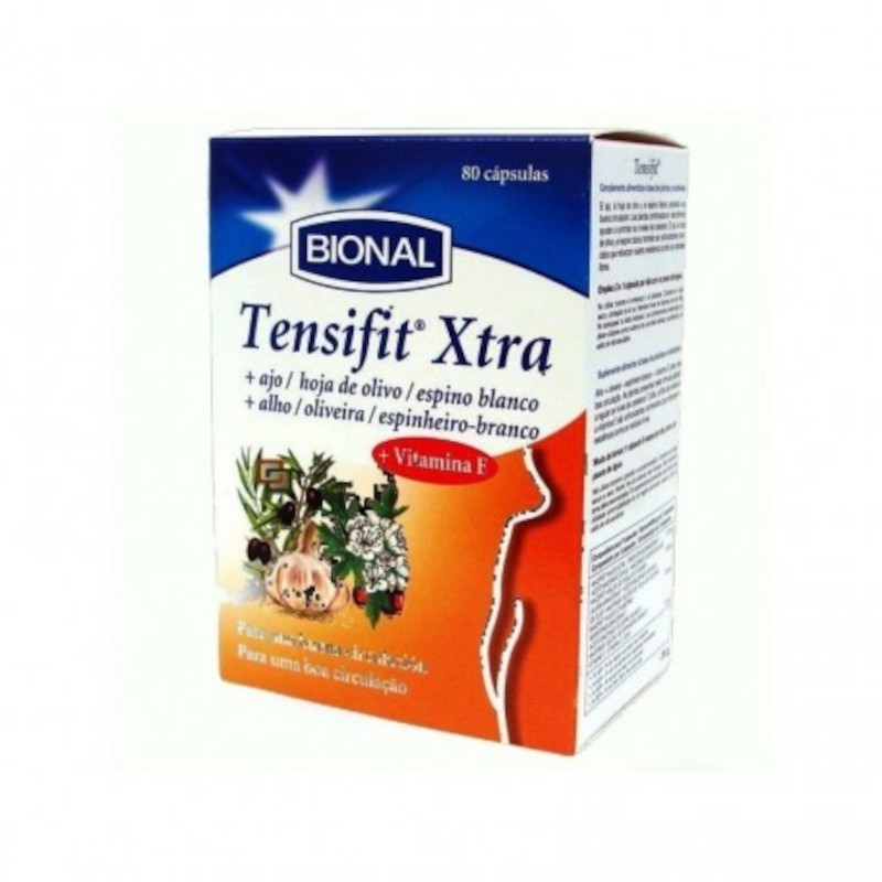 Bional Tensifit Xtra (Knoblauch+Olive+Weißdorn) 80 Kapseln