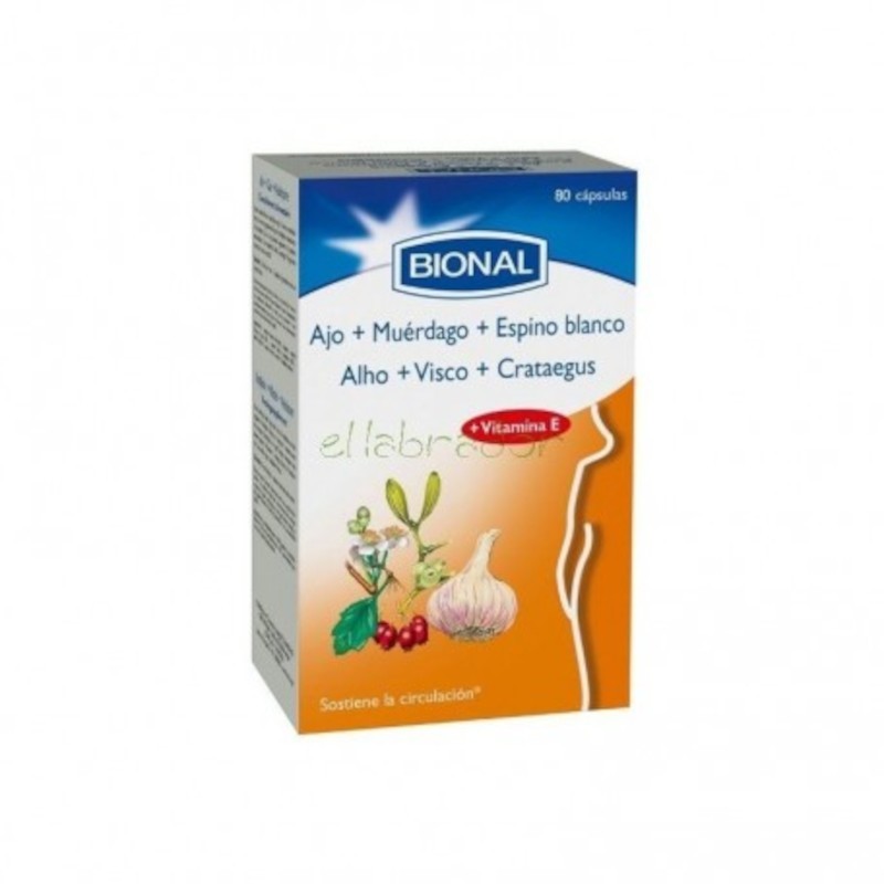 Bional Ail+gui+aubépine 80 Gélules