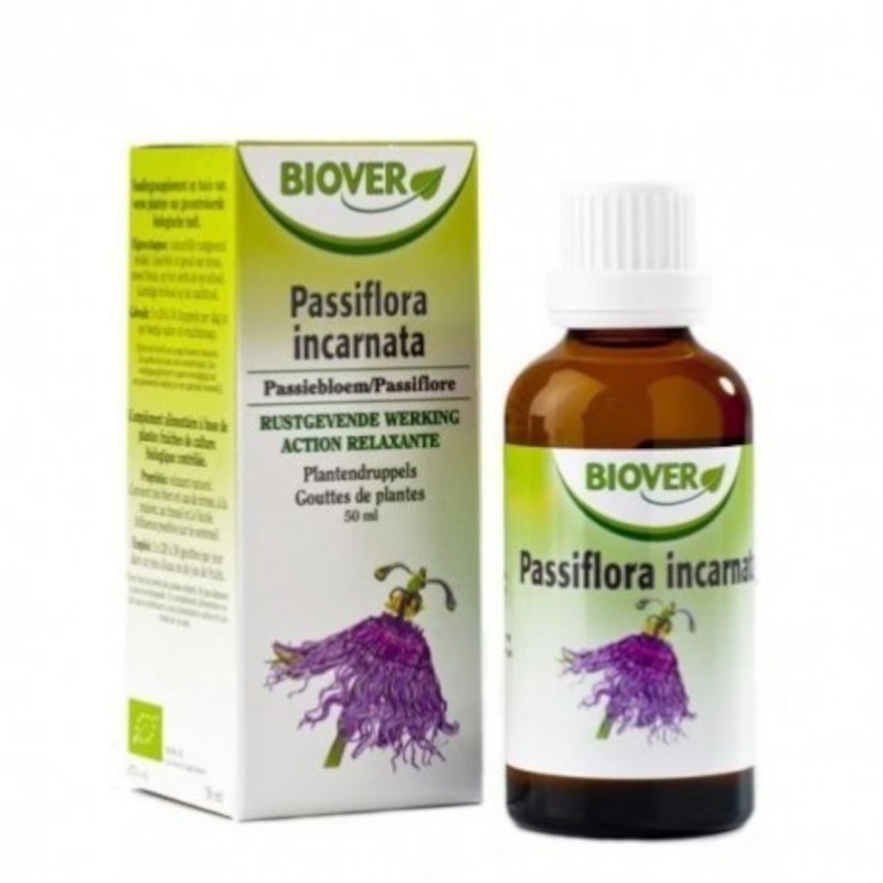 Biover Organic Passionflower Incarnata Extract 50 ml Biover Organic Passionflower Incarnata Extract 50 ml