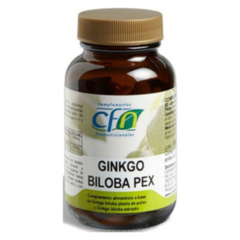 Cfn Ginkgo Biloba Pex 60 Capsulas