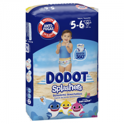 Dodot Splashers Taille 5-6, 10 Maillots de bain couches pour bébé