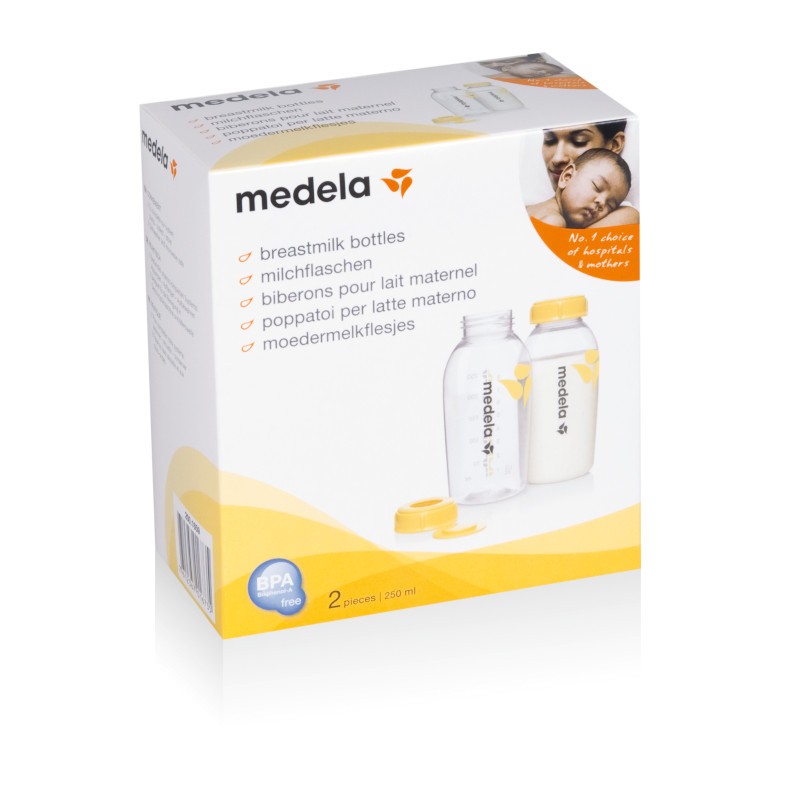 Medela Confezione da 250 ml Biberon senza BPA Medela Confezione da 250 ml Biberon senza BPA