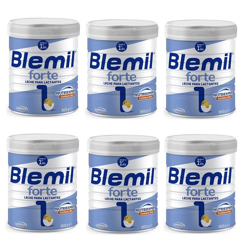 BLEMIL Forte 1 Leite Infantil PACK 6x800gr