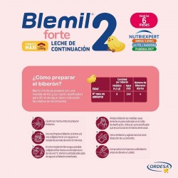 BLEMIL Forte 2 Fortsetzungsmilch PACK 3x1200gr