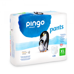 Pingo Ecological Diapers-Panties Size 6 26 units