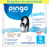 Pingo Pañales-Braguitas Ecológicos Talla 5 28 uds