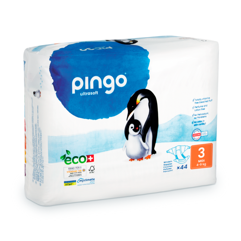 Pingo Ecological Diapers Size 3 Midi 44 units Pingo Ecological Diapers Size 3 Midi 44 units