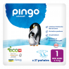 Pingo Pañales Ecológicos New Born Talla 1 27 uds