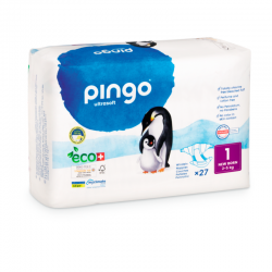 Pingo New Born Ecological Diapers Size 1 27 units