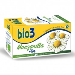 Bie3 Bio3 Flor de Camomila Orgânica 25 filtros