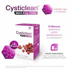 CYSTICLEAN 240mg PAC+D-Mannosio 2gr 30Bustine