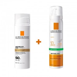 ANTHELIOS Age Correct (SPF50+) + Spray viso anti-lucentezza SPF50+