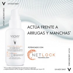 VICHY Capital Soleil UV-AGE Tägliches SPF50+ Wasserfluid DUPLO 2x40ml